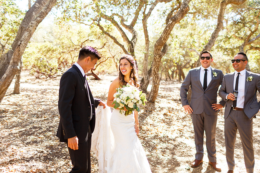wedding at Tiber Canyon Ranch