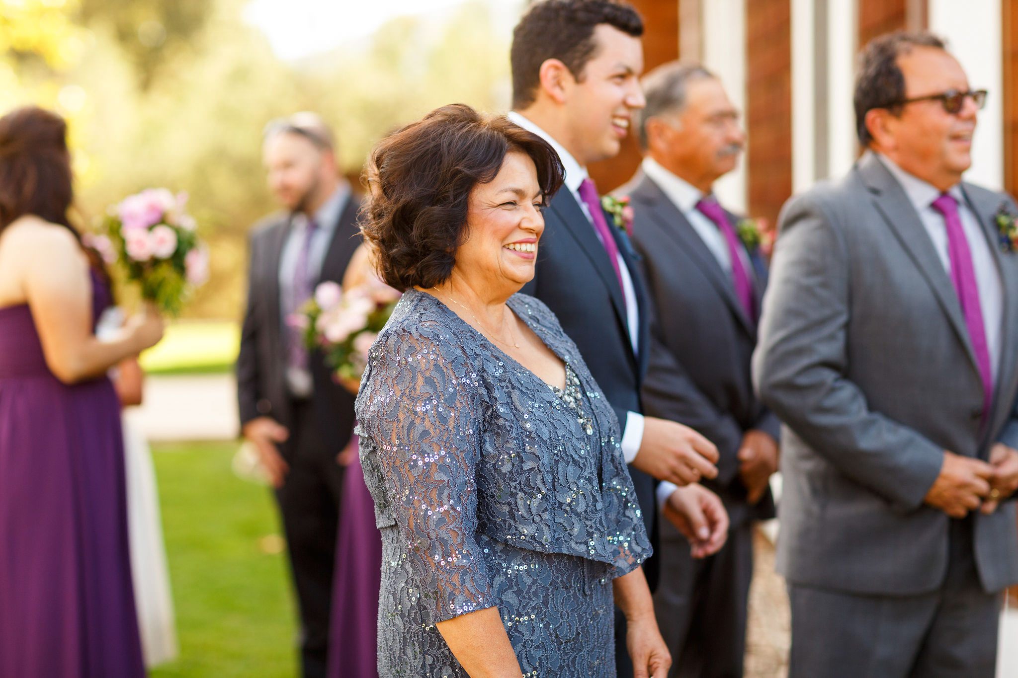 Mother of the groom at Spanish Oaks Ranch wedding