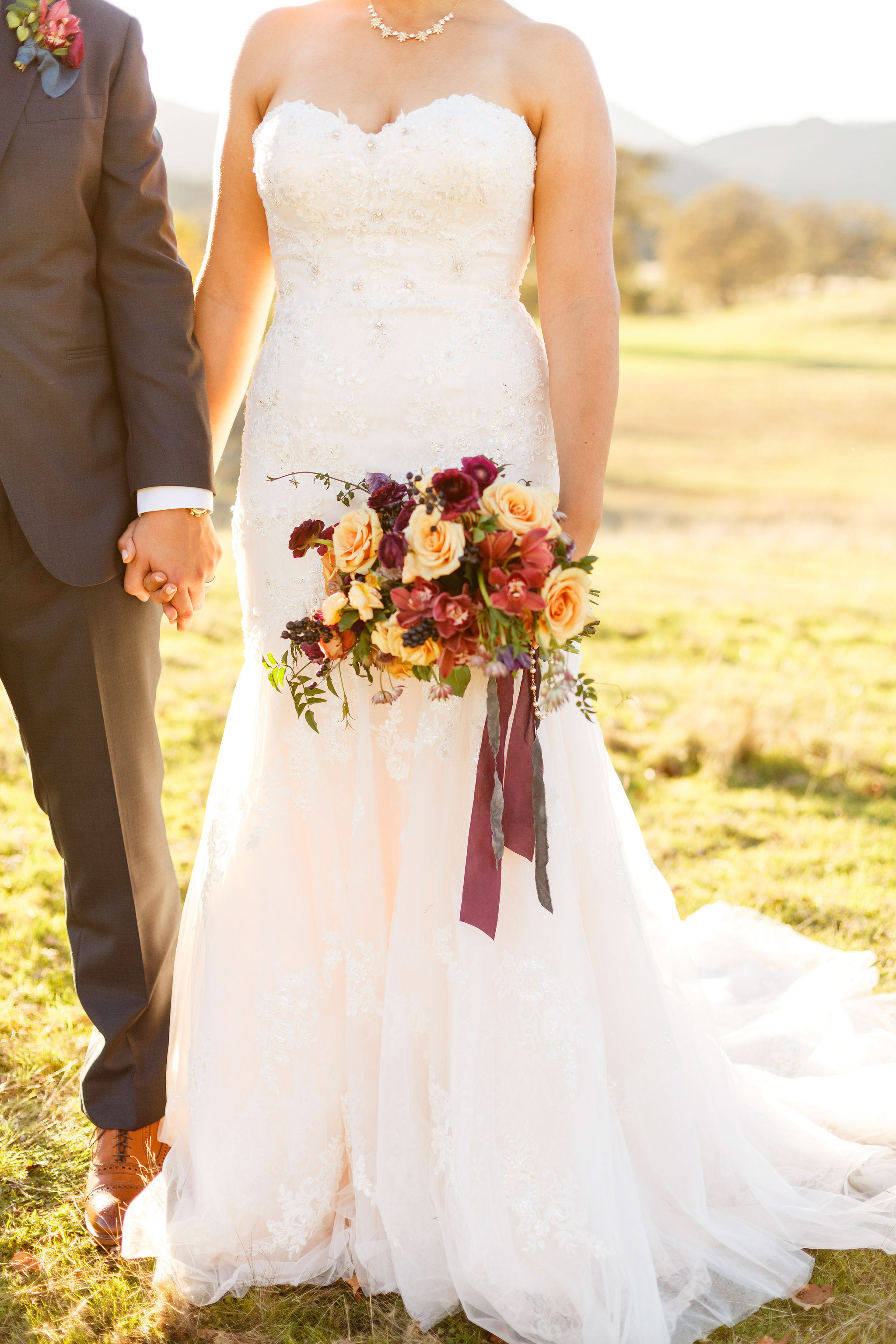 Wilder floral company bridal bouquet wedding at Spanish Oaks Ranch